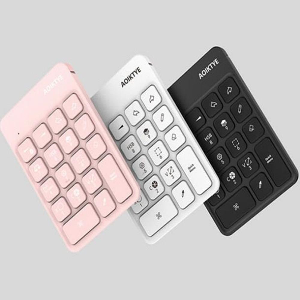 프로크리에이트 블루투스 무선 미니 한손 보드 단축 키패드 AOIKTYE YESWORD KL855