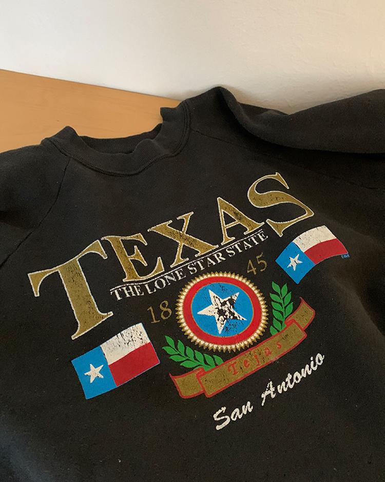 90's "TEXAS" USA 50/50 Sweatshirt