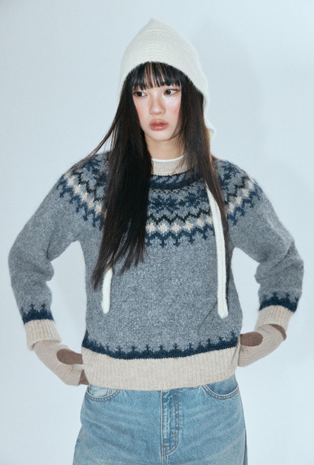 헤어리 페어아일 풀오버_MIWKAFV0SS