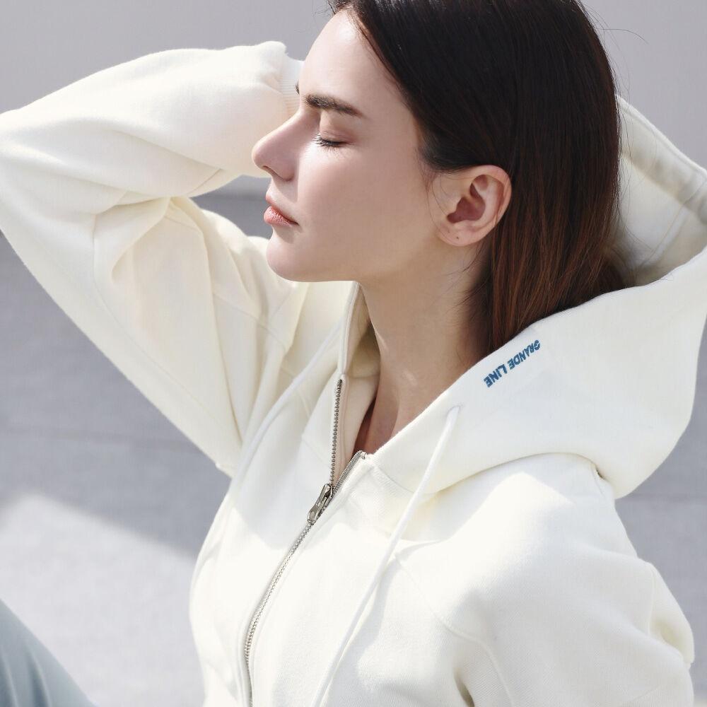 투웨이 크롭 후드 집업_4COLOR