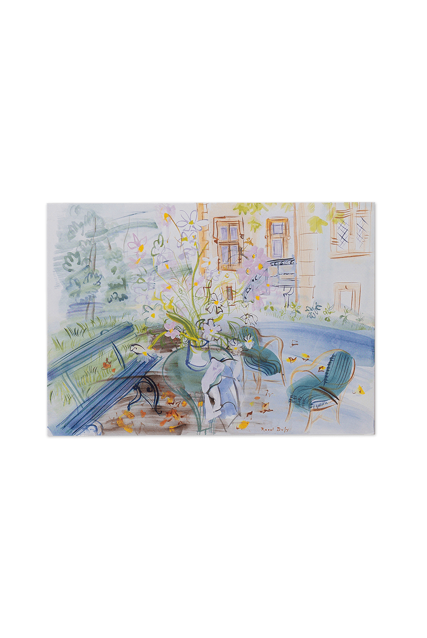 Greeting Card Raoul Dufy - Our House at Montsaunes,1943