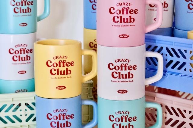 [단독특가] NCOC 홈카페 감성 컬러 레터링 머그컵 단독 세일 모음전