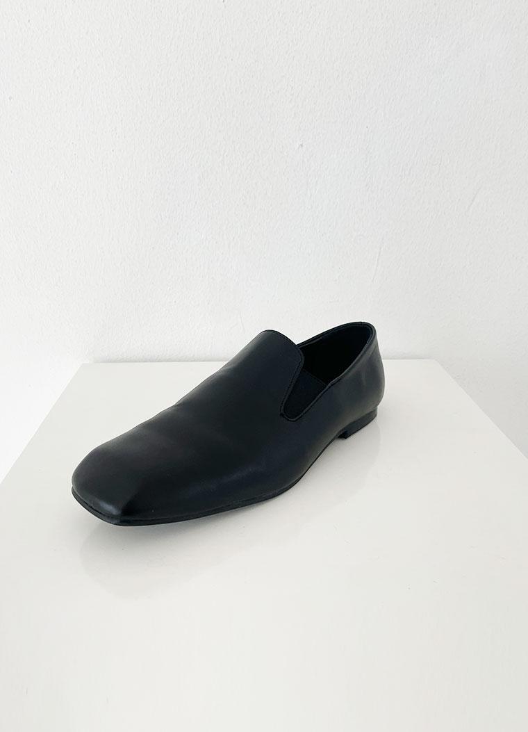 clean flat loafer