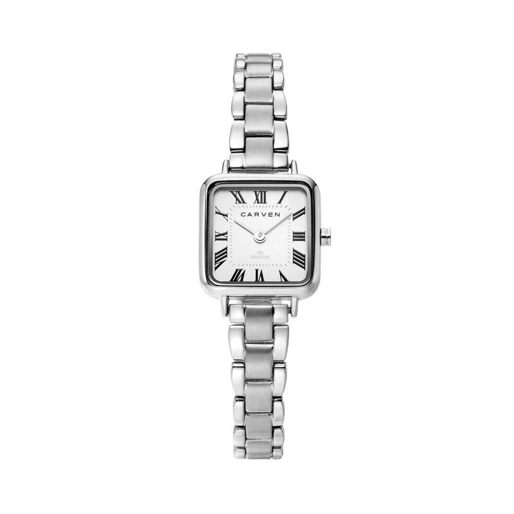 [CARVEN] 여성 메탈시계 CV618-WH/SV
