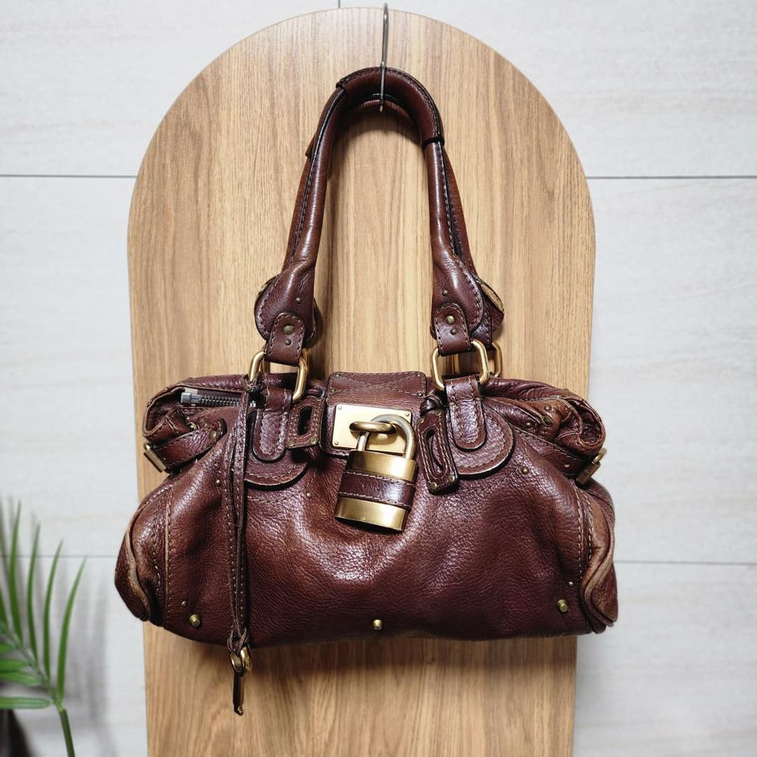 끌로에 정품 와인 브라운 패딩턴 가방 토트백 | 후루츠패밀리