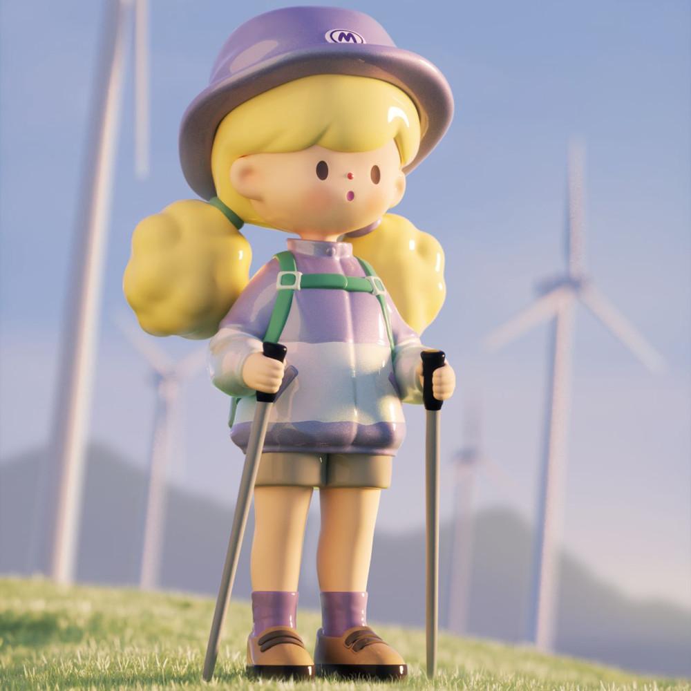 molinta 몰린타 캠핑 브이로그 시리즈 시크릿피규어 풀박스