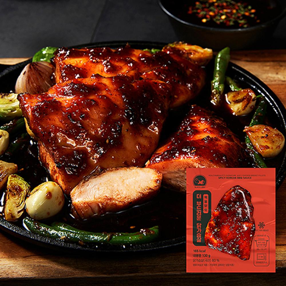 [헬스앤뷰티] 더 부드러운 닭가슴살 핵불닭맛 130g 1팩 [원산지:상세설명에 표시]