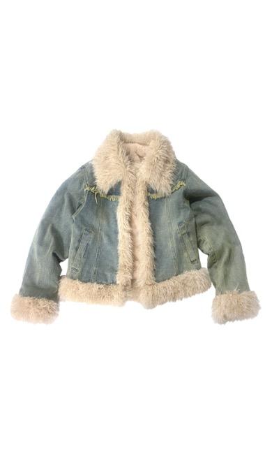 mink denim jackek [2c]