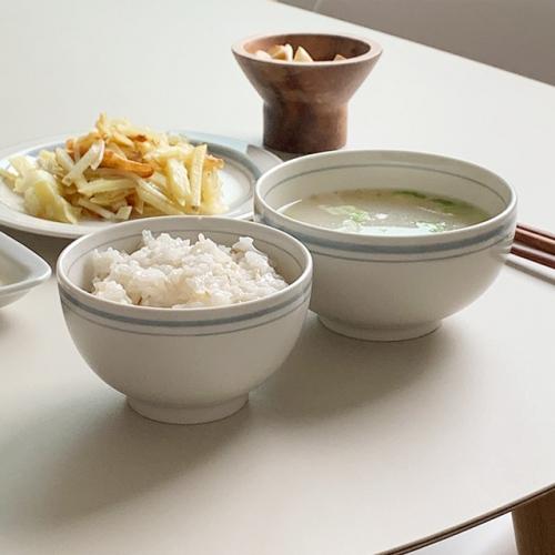 카네수즈 블루그레이 공기대접