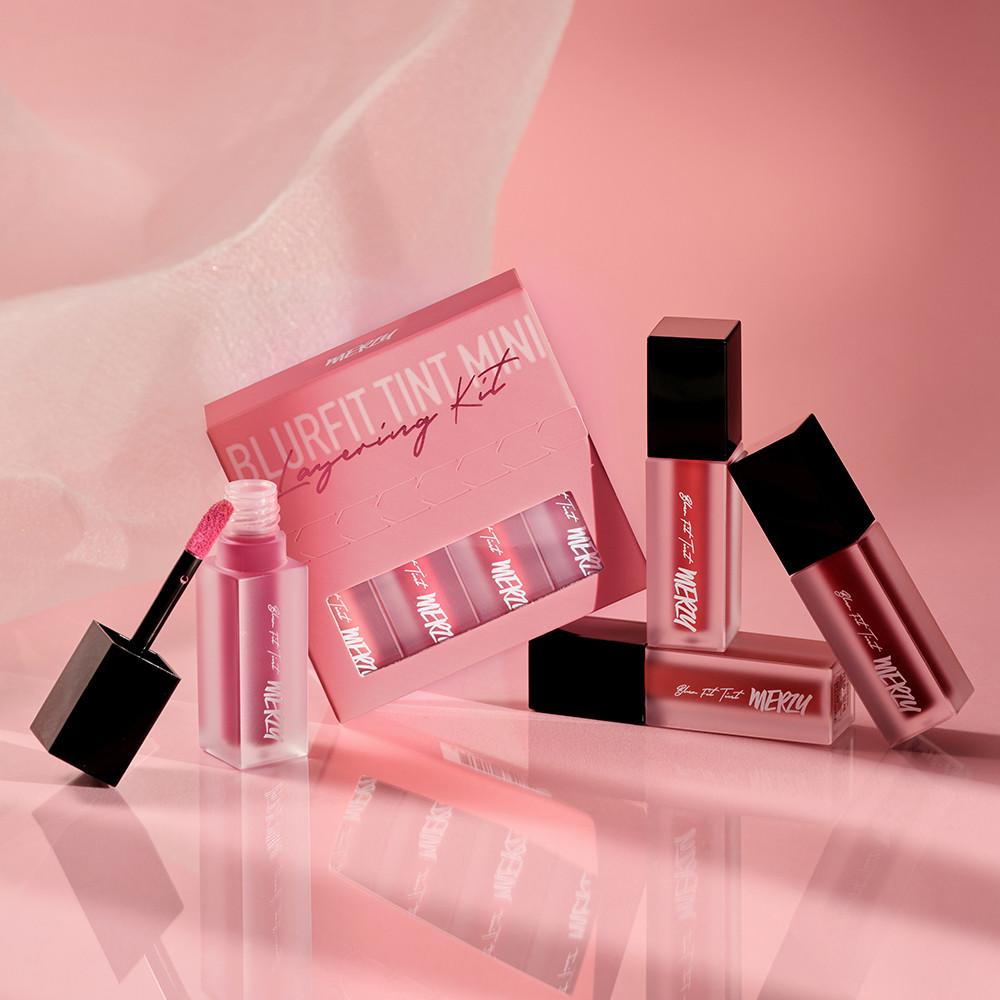 [머지] 지속력 좋은 블러핏 틴트 미니 레이어링 4종 키트 1.5gx4ea
