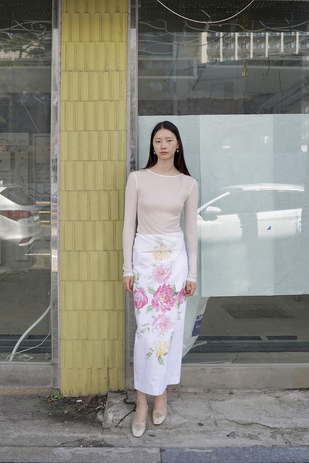 Rosaline Skirt_White