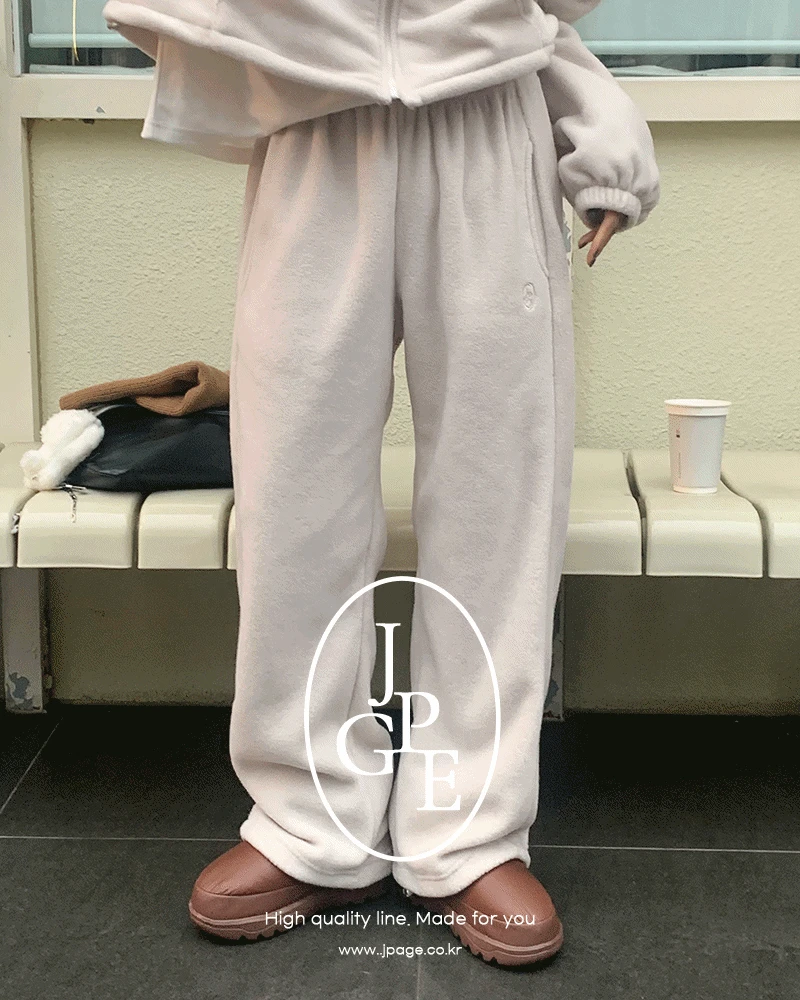 [MADE JPAGE] 이지 플리스 투웨이 팬츠_pt  제작할인 10%