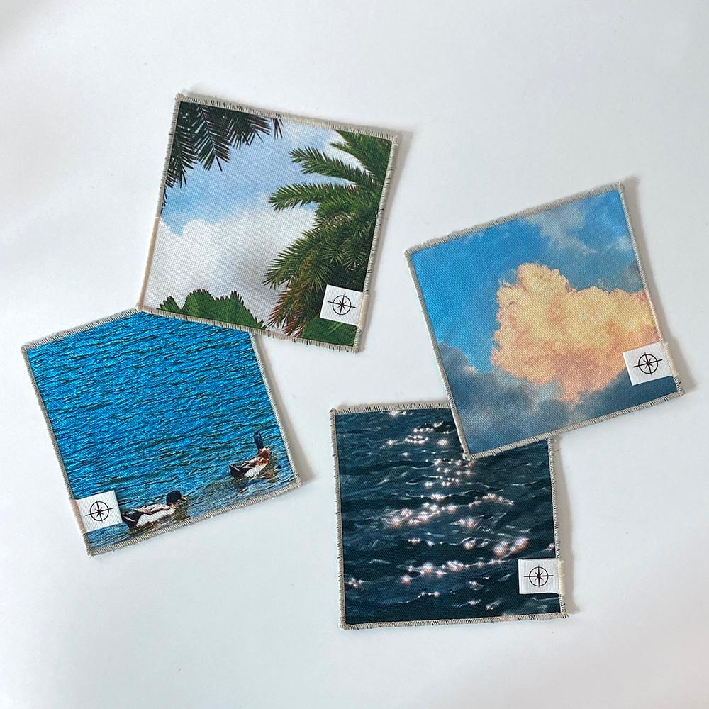 [모멘트 스토리지] 순간의 풍경 패브릭 코스터