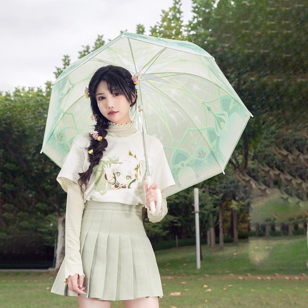 원신 공식 정품 굿즈 나히다 우산 마야의 전당 테마 장우산