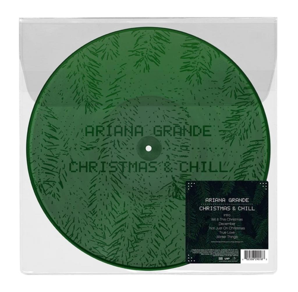 아리아나그란데 크리스마스 앤 칠 다크그린 LP christmas&chill