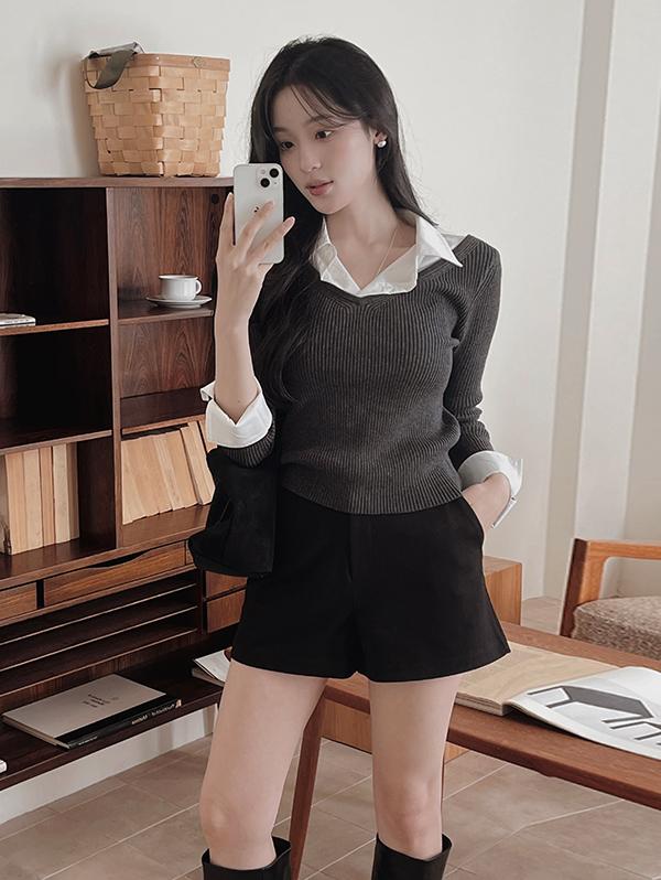 슬로우앤드 [겨울용쇼츠!] made. 커버앤 클래식 숏팬츠 - 4 size