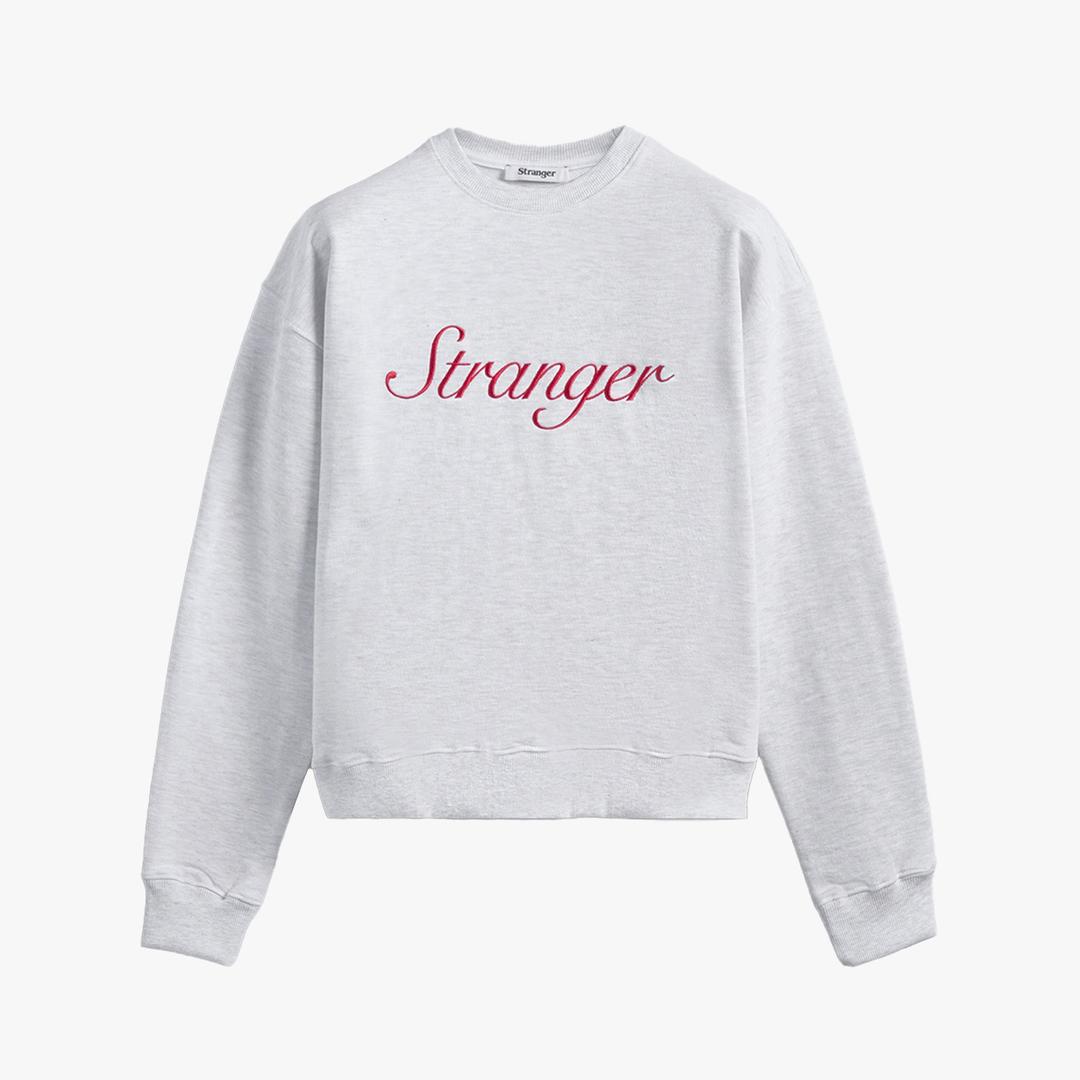 Stranger Essential Sweatshirt (White Melange)