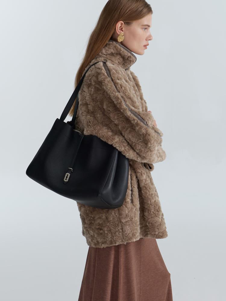 [vunque]Perfec Grab Shopper L (퍼펙 그랩 쇼퍼 라지) Black