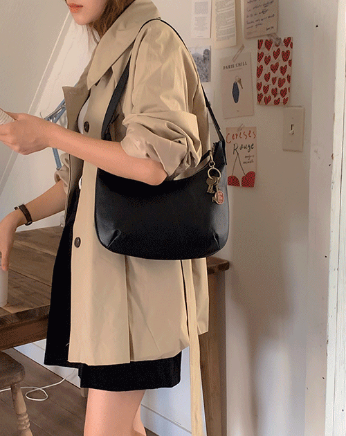 리에나 하프 트렌치 하프코트 - 베이지 (bby)