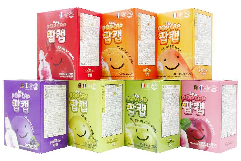 [정기구독 포함] 팝캡 키즈 프리미엄 멀티 비타민 8종 택1