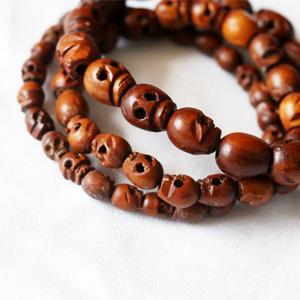 해골목 팔찌(해탈주)6mm/8mm/10mm