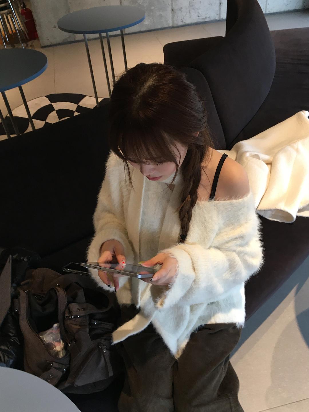 cats muffler knit *머플러 세트