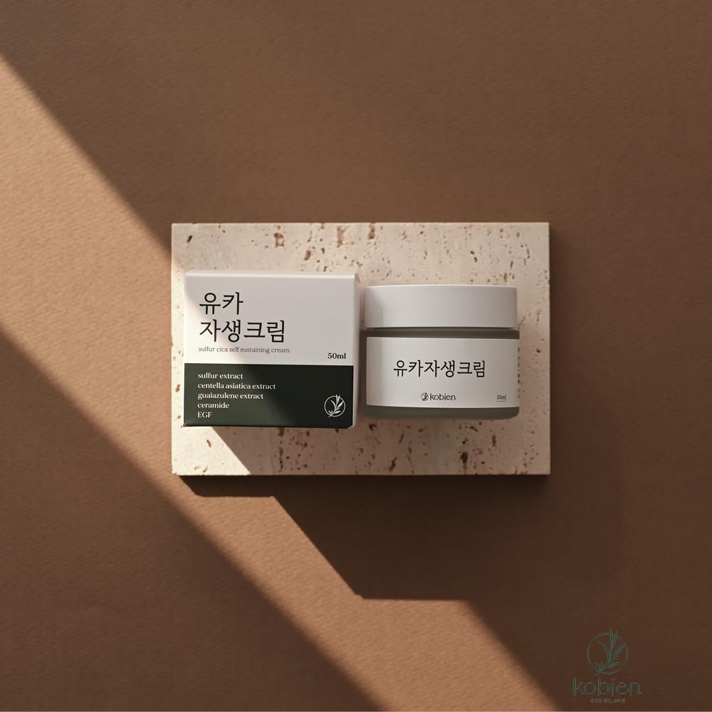 유카자생크림 유황 시카 세라마이드 EGF 재생 점뺀후 레이저후 유카 자생 크림 수분 보습