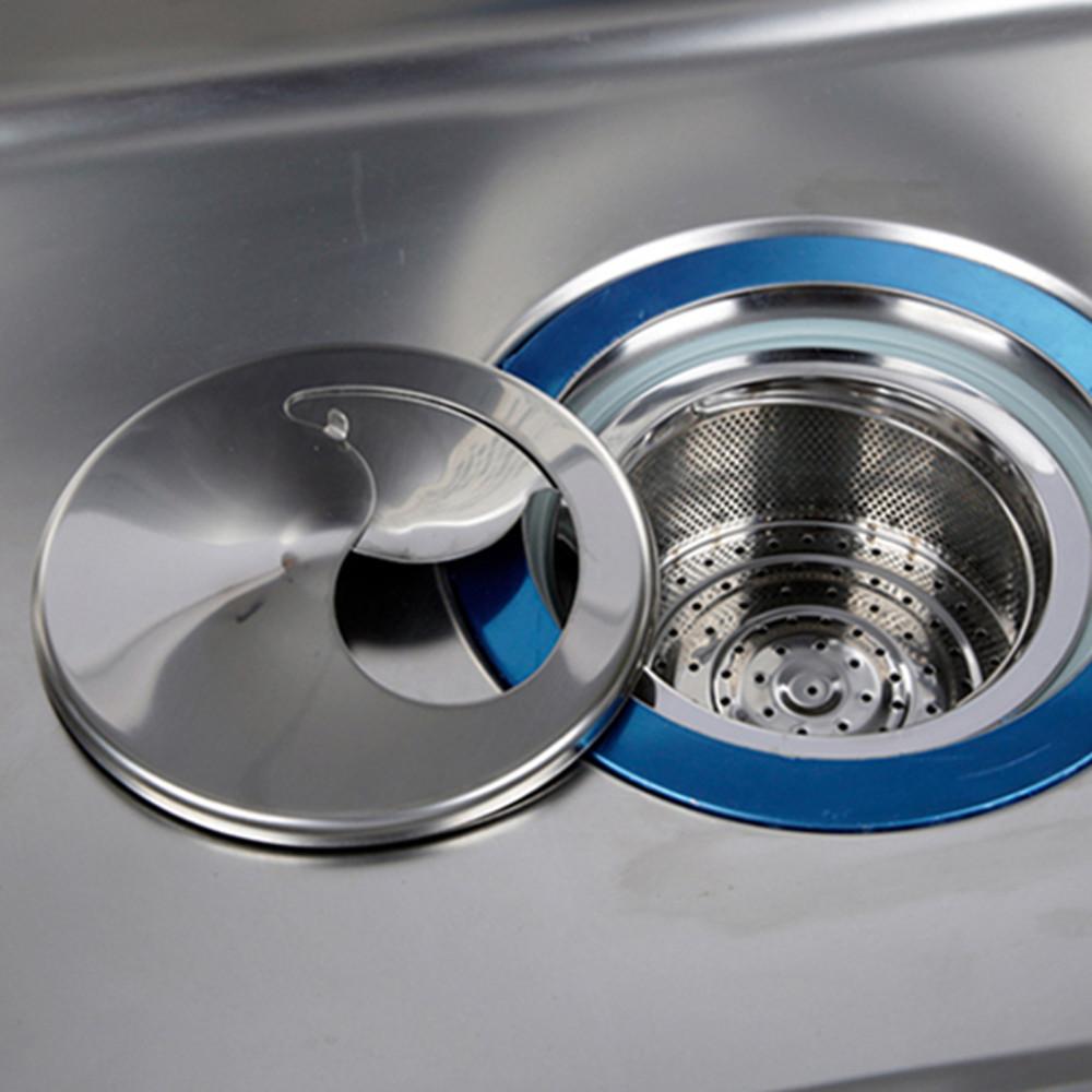 아쿠아 싱크캡 싱크대 배수구덮개 스텐덮개 주방용