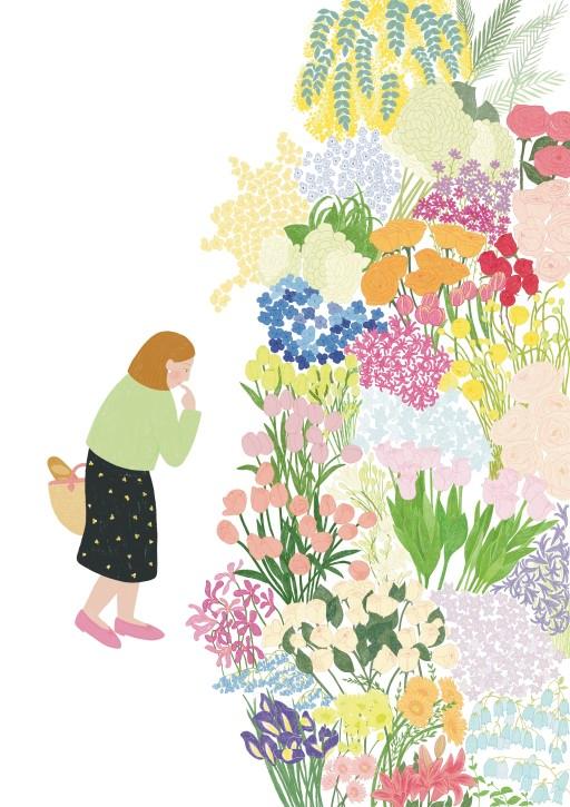 꽃 포스터 💐