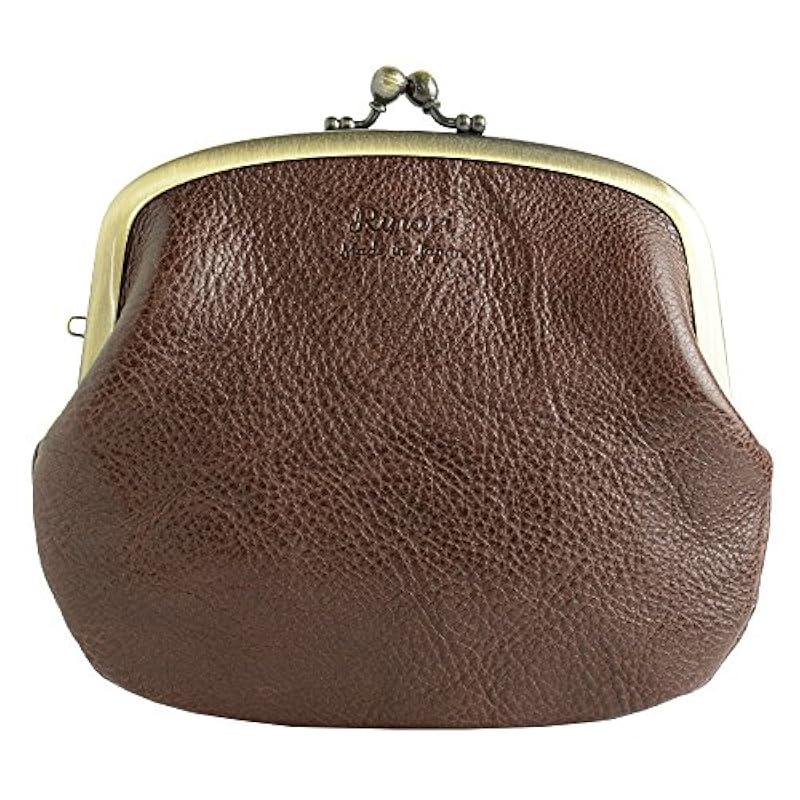 Rinori (일본제) 물림쇠가 달린 동전지갑 용돈 만들어 넣음(담는 그릇·상자 등) 지갑 가죽 레이디스 친자 물림쇠가 달린 동전지갑에 지폐나 용돈도 충분히 수납 능숙