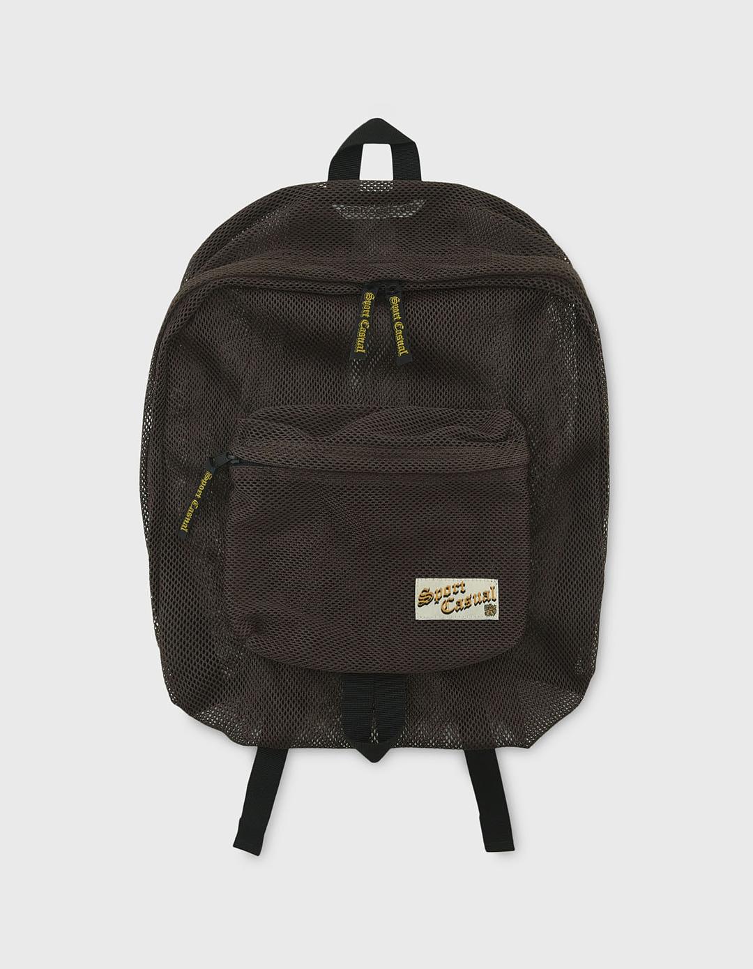 MESH BACKPACK / Brown