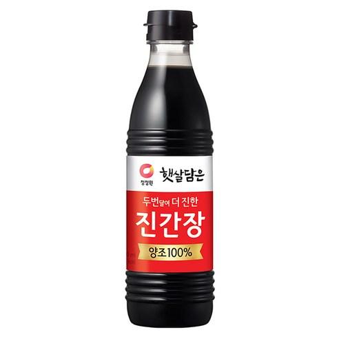 햇살담은 두번 달여 더 진한 진간장, 500ml, 1개 - 진간장 | 쿠팡