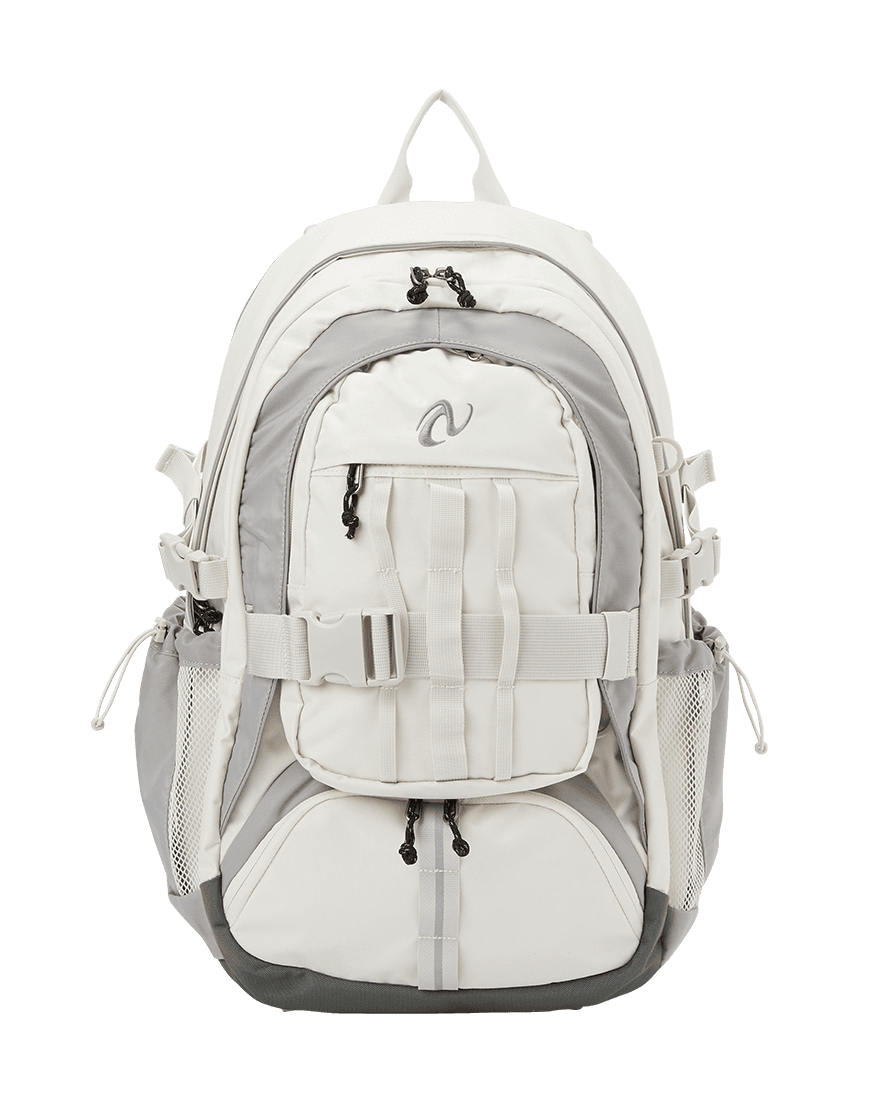 크라운 백팩 아이보리