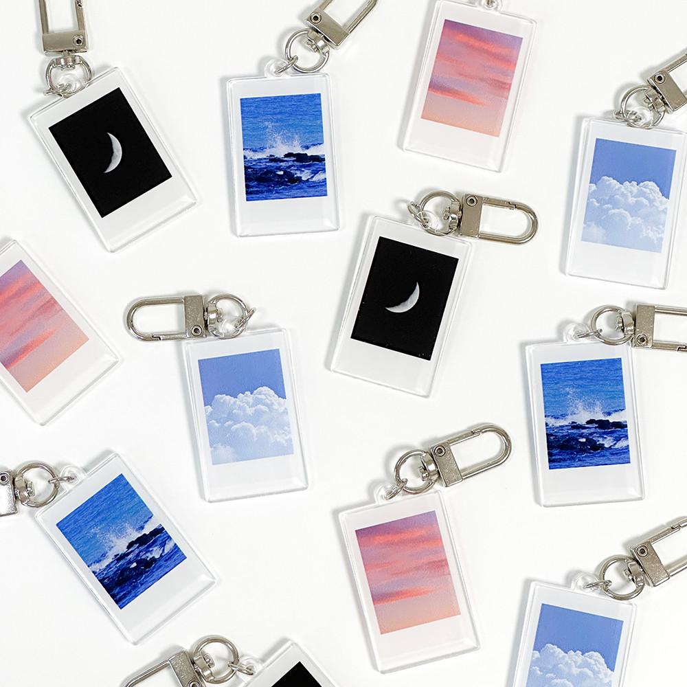 즉석사진 아크릴 키링 4종