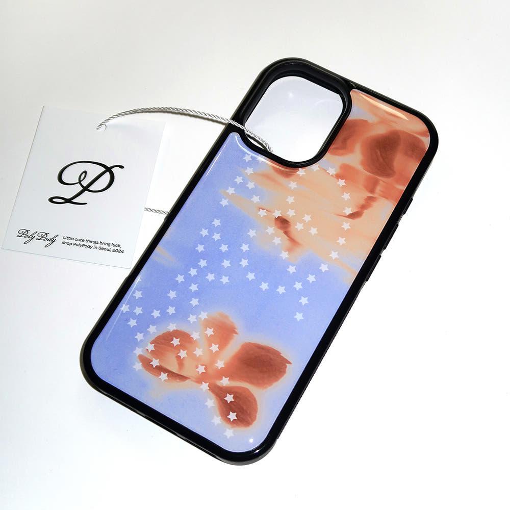 star logo epoxy bumper case (blue) 스타 로고 에폭시 범퍼 케이스 iphone 13 Pro