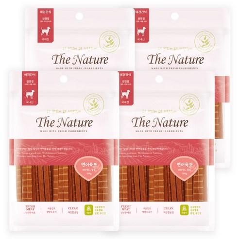 더네이쳐 져키, 연어, 100g, 4개