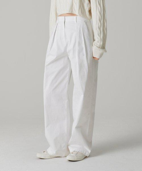 パンツ Nanamica Wide Chino Pants SUCF913 White パンツ Nanamica Wide Chino Pants SUCF913 White Wide Chino