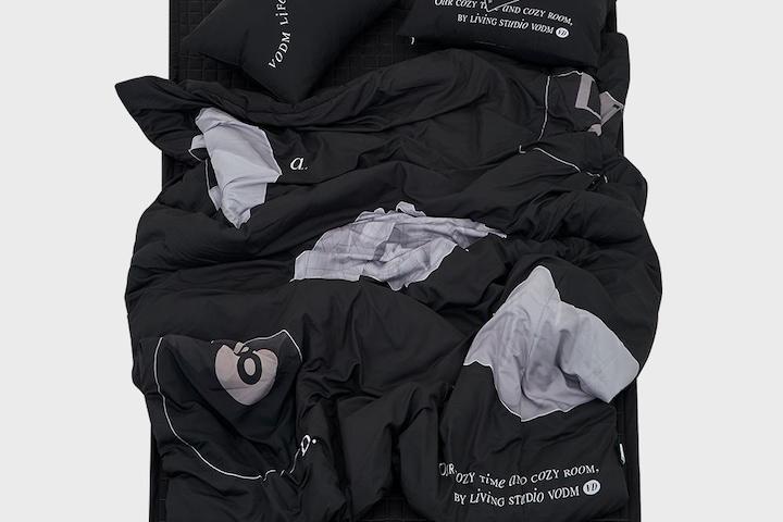 에잇볼 블랙 무봉제 사계절 이불세트 2size