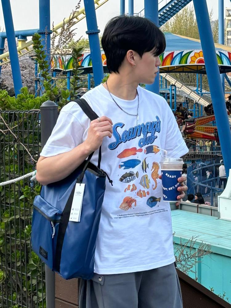 오션 아트워크 반팔티 남녀공용반팔 2C