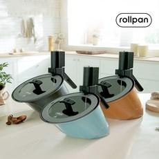 롤키친 자동회전 기름 안튀는 만능 요술팬