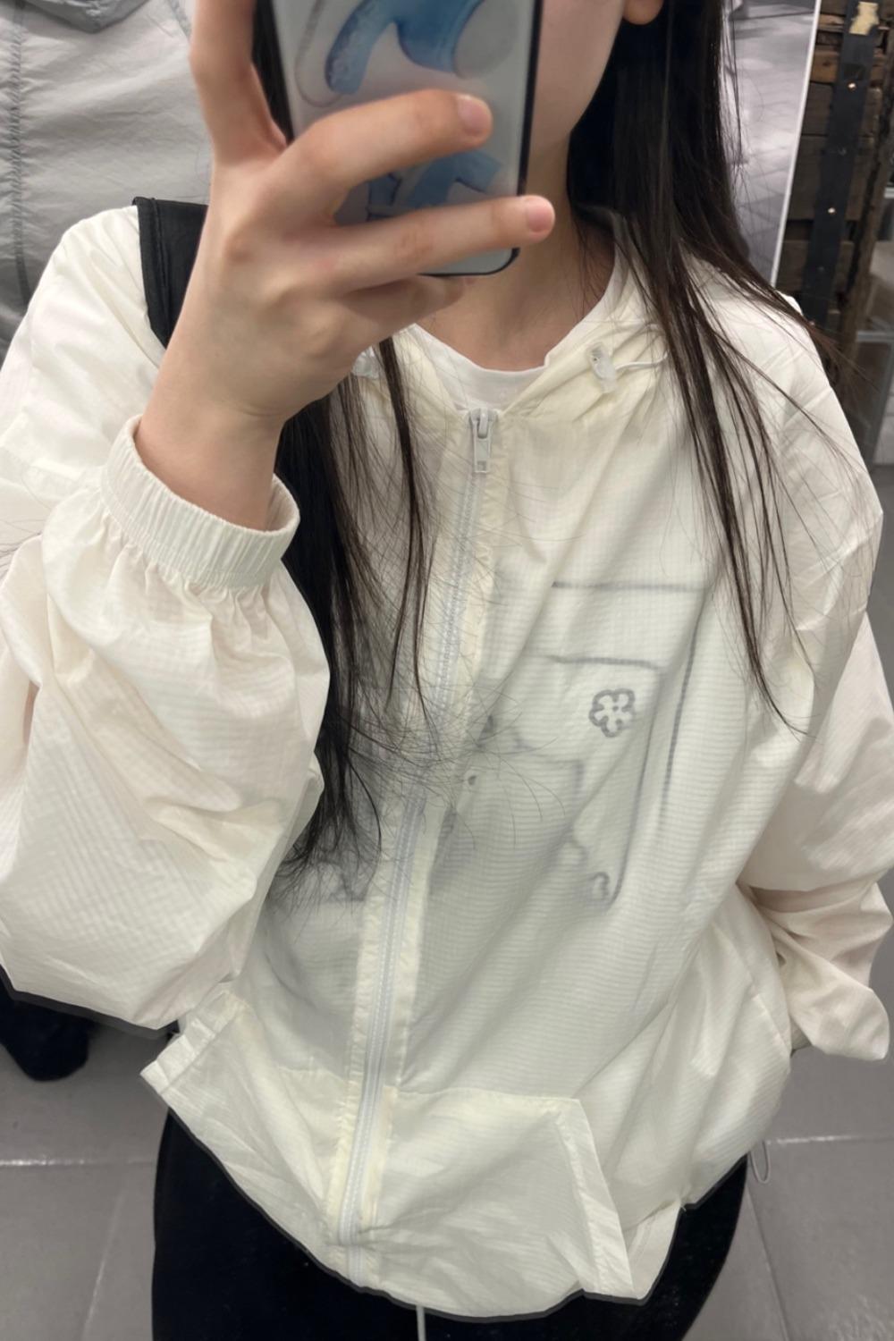 나일론 후드 바람막이(unisex)