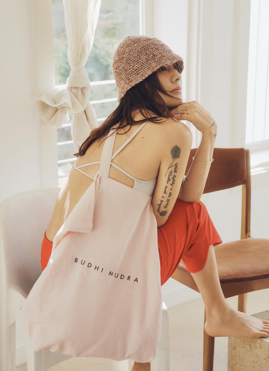 BM linen big bag_Light Pink