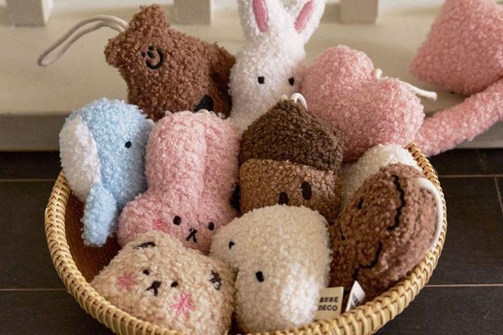 인형 키링 네임택 이름표 어린이집 유치원 가방