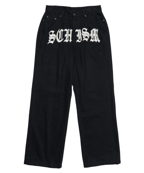 SCHISM PATCH JEANS BLACK
