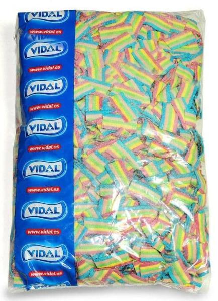 Vidal Sour 미니 레인보우 벨트 바이트 1kg(2.2파운드)