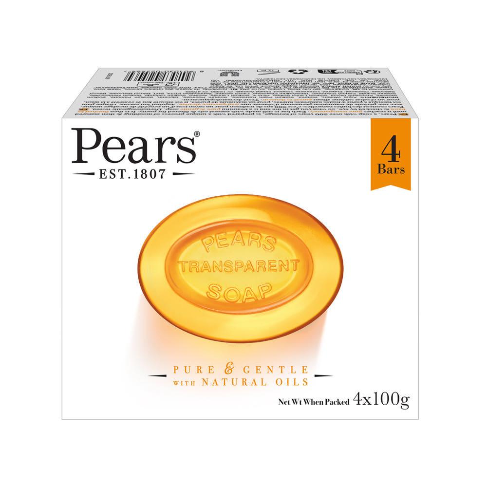 페어스 퓨어 앤 젠틀 솝 바 위드 내추럴오일 클렌징 비누 100g x 4개입
