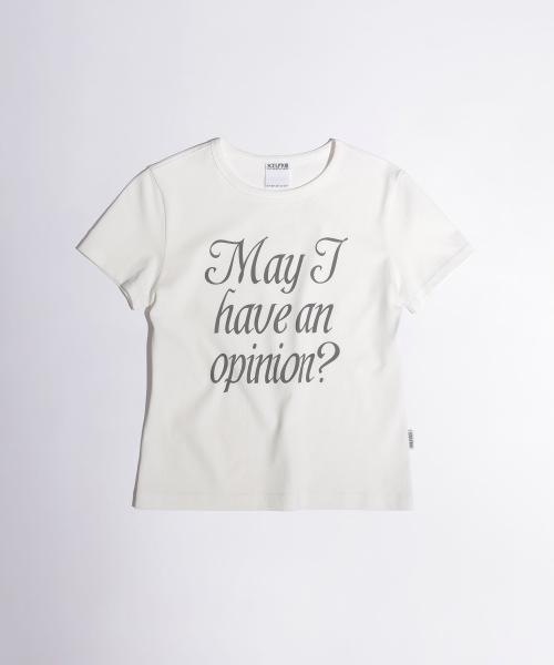 스컬프터(SCULPTOR)  Opinion Tee White - 사이즈 & 후기 | 무신사
