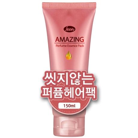 어메이징 퍼퓸 에센스 헤어팩 150ml  극손상헤어팩 씻지않는 트리트먼트 바르는헤어팩 노워시 헤어단백질 단백질헤어팩 단백질앰플