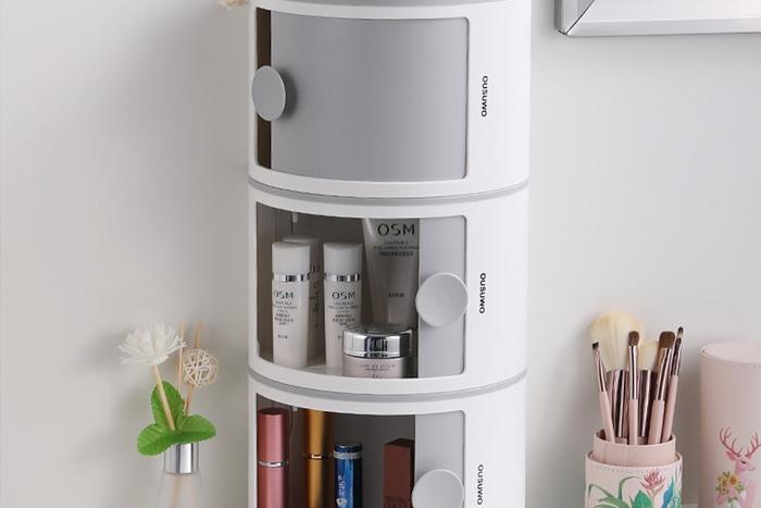 커브드 슬라이딩 다용도 수납함 1개