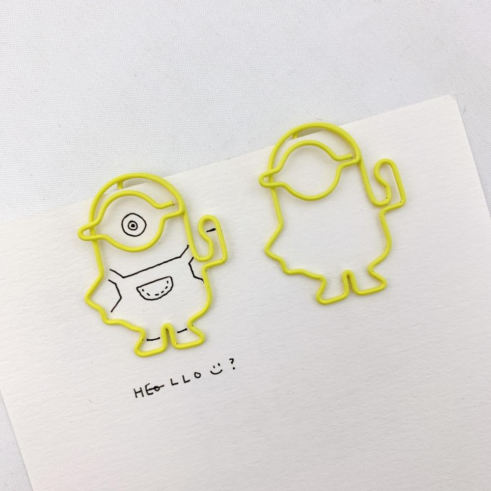 미니언 모양 클립